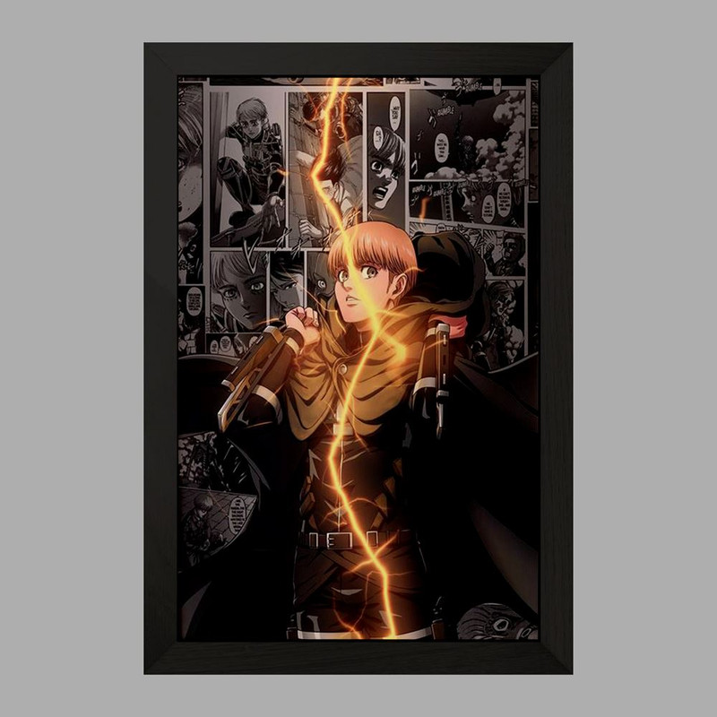 تابلو خندالو مدل آرمین آرلرت انیمه اتک آن تایتان Attack on Titan  کد 10998