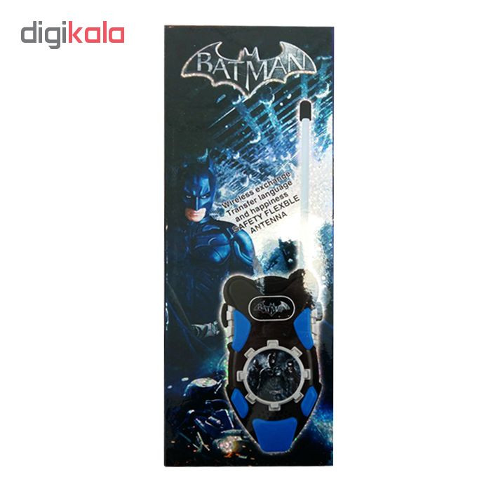بیسیم اسباب بازی مدل Bat Man بسته 2 عددی