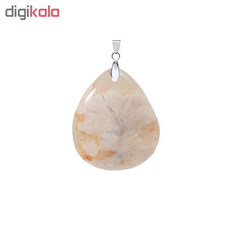 آویز گردنبند نقره اقلیمه کد VB330