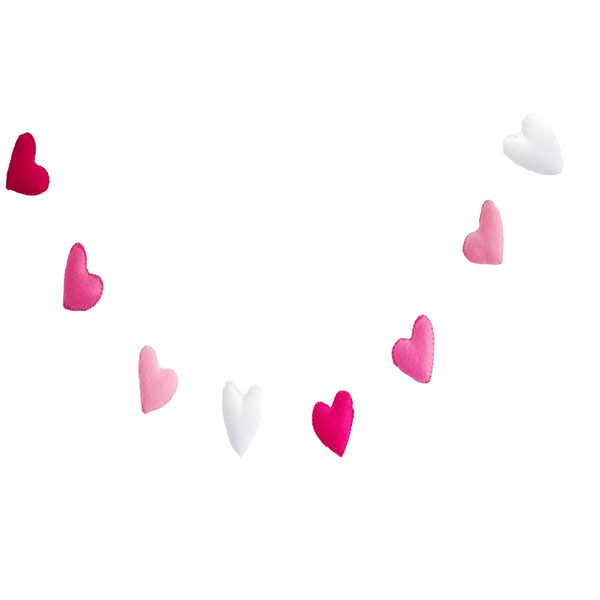آویز تخت کودک هیاهو مدل Hearts
