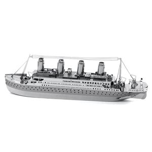 نقد و بررسی پازل سه بعدی فلزی مدل کشتی تایتانیک توسط خریداران