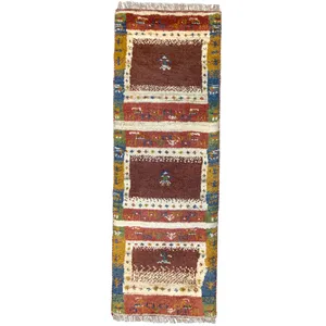 گبه دستباف نیم متری کد 4704