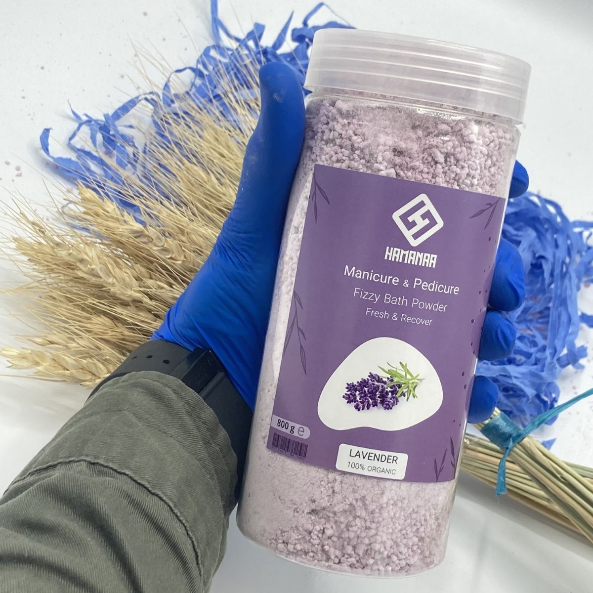 کوکتل پودری هامانا مدل Lavender وزن 800 گرم -  - 5