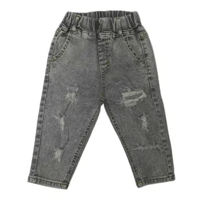 شلوار جین مام استایل بچگانه مدل فشن