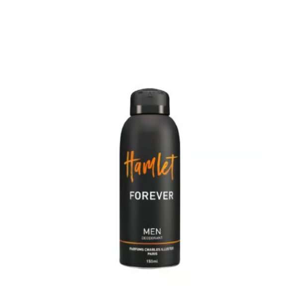 اسپری دئودورانت مردانه هملت مدل Forever حجم 150 میلی لیتر اسپری دئودورانت مردانه هملت مدل Forever حجم 150 میلی لیتر
