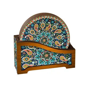 زیر لیوانی مدل ZL1501 بسته 6 عددی