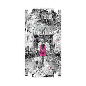 MAHOOT Collage of Catwalk Bridge-FullSkin Cover Sticker for Samsung Galaxy A34