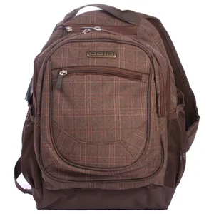 کوله پشتی لپ تاپ او جیو مدل  COOPER SHERLOCK PLAID.177 مناسب برای لپ تاپ 17 اینچی