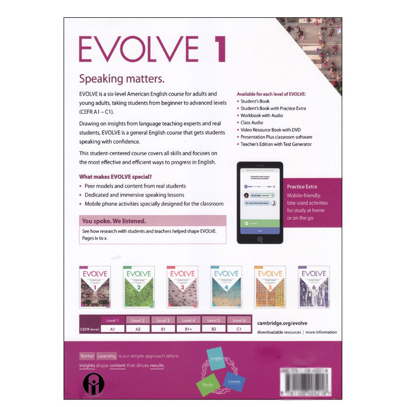 کتاب EVOLVE 1 اثر جمعی از نویسندگان انتشارات آرماندیس 2 جلدی