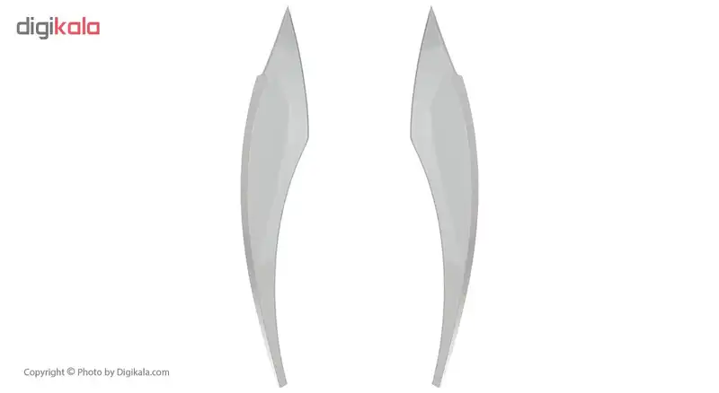 ابرویی چراغ جلو خودرو مدل Pen S108 مناسب برای تیبا(سفید)