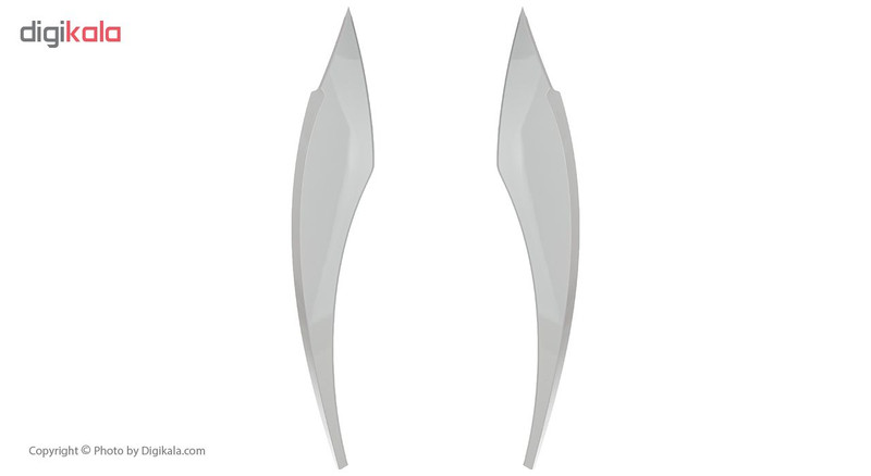ابرویی چراغ جلو خودرو مدل Pen S108 مناسب برای تیبا(سفید)