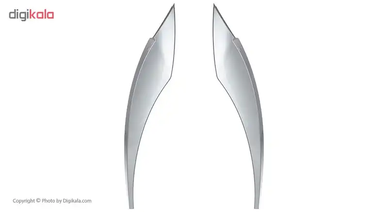 ابرویی چراغ جلو خودرو مدل Pen S106 مناسب برای تیبا(نقره ای)