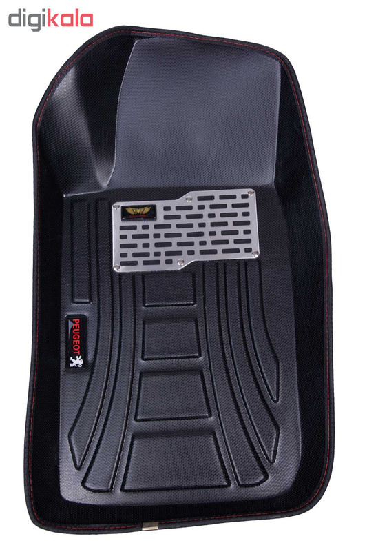 کفپوش سه بعدی خودرو مدل اکو مناسب برای 206 به همراه کفپوش صندوق