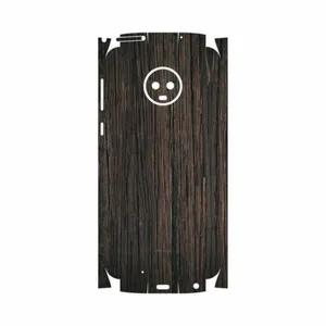 MAHOOT Burned Wood-FullSkin Cover Sticker for Motorola Moto G6