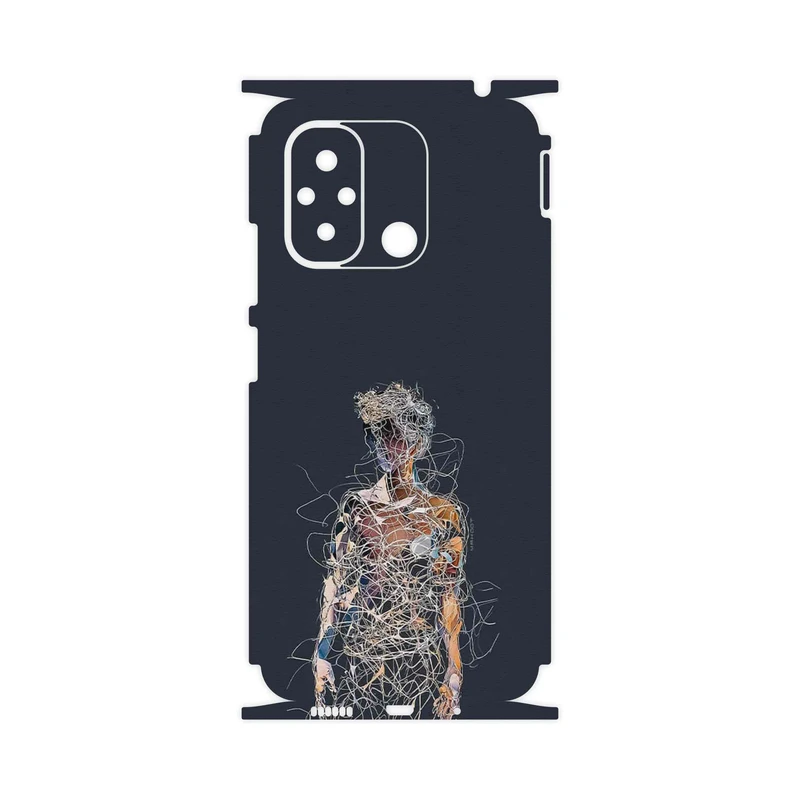 برچسب پوششی ماهوت مدل Strings Digital Art 1-FullSkin مناسب برای گوشی موبایل شیائومی Redmi 12C