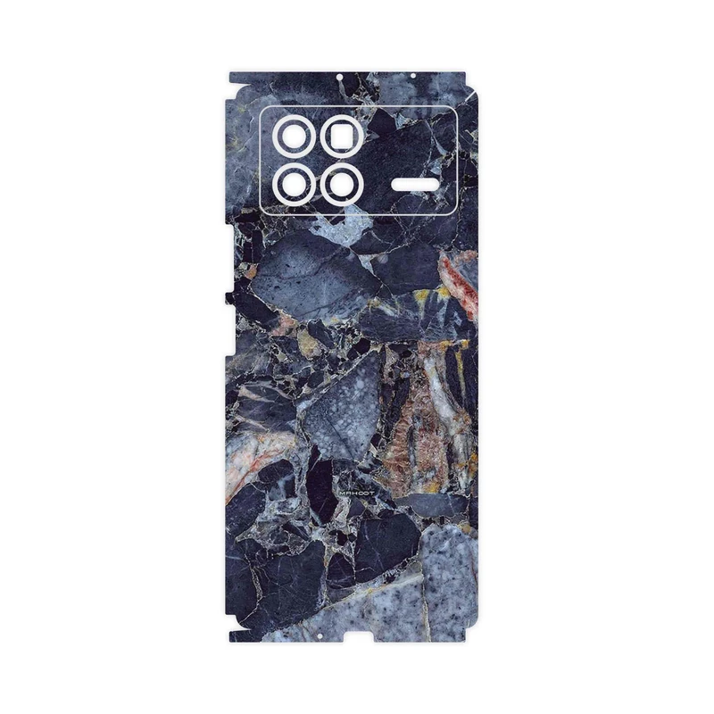 برچسب پوششی ماهوت مدل Broken black marble-FullSkin مناسب برای گوشی موبایل شیائومی Mix Fold 3