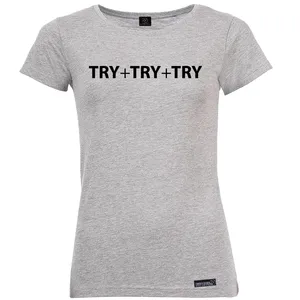 تی شرت آستین کوتاه زنانه 27 مدل Try کد MH972