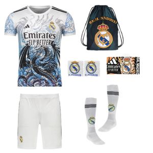 ست 7 تکه لباس ورزشی پسرانه مدل دراگون طرح رئال مادرید se