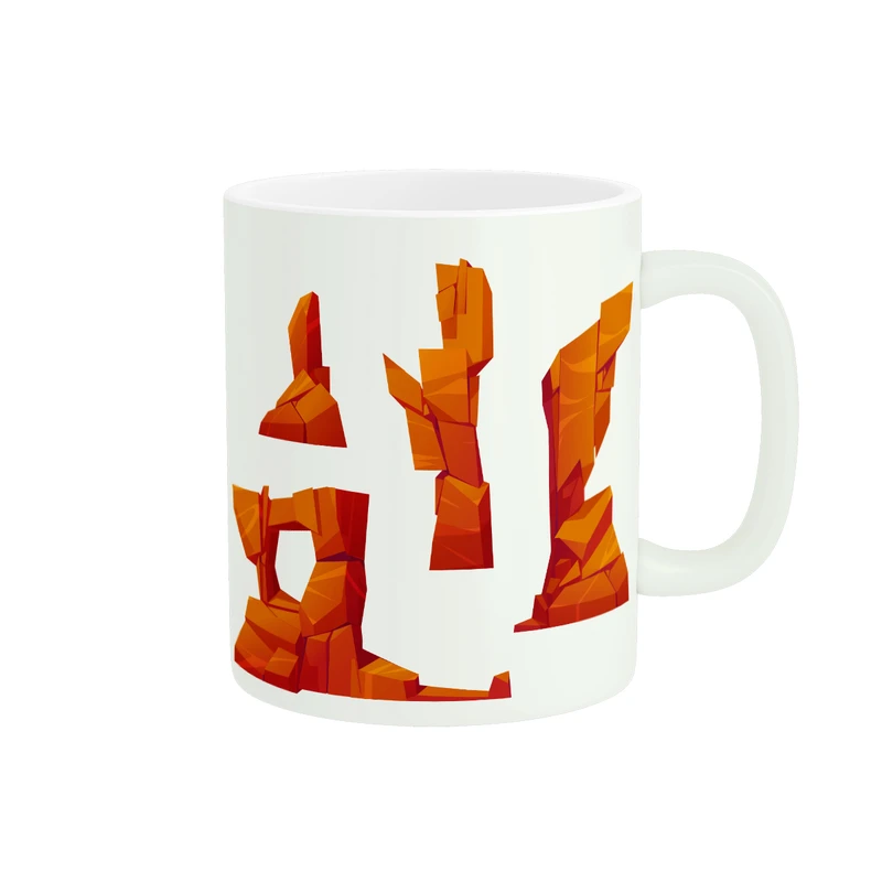 ماگ طرح بیابان کد 10