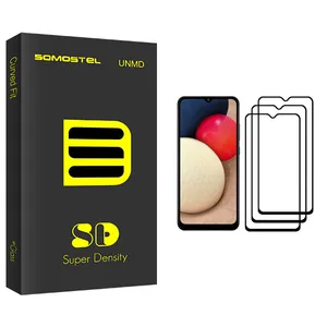 Somastel SD Glass Screen Protector For Samsung Galaxy A02s Pack Of 3