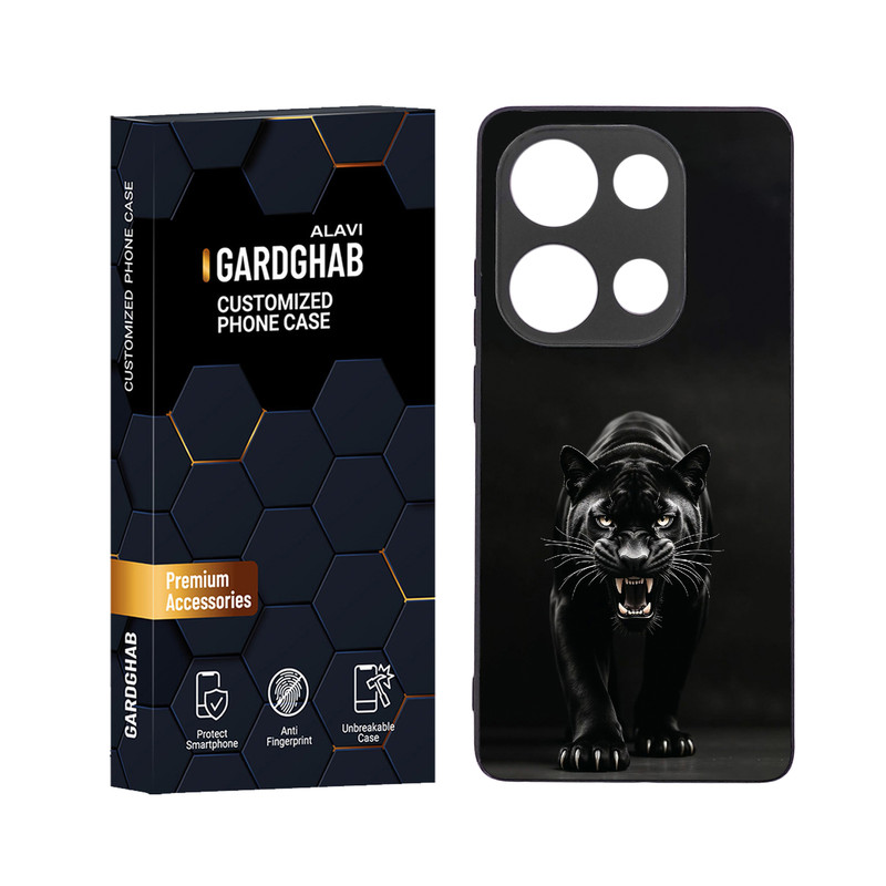 کاور گارد قاب علوی مدل دور ژله ای مناسب برای گوشی موبایل شیائومی Poco M6 Pro 4G