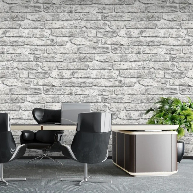 کاغذ دیواری مدل طرح آجر کد 6064 کاغذ دیواری مدل طرح آجر کد 6064