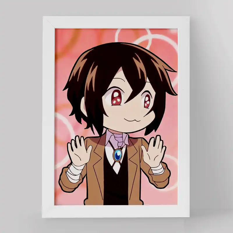 تابلو خندالو مدل دازای انیمه سگ های ولگرد بانگو کد 15631