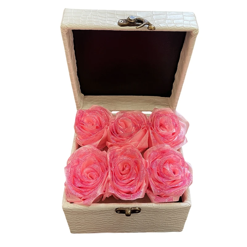 باکس گل مصنوعی مدل رز