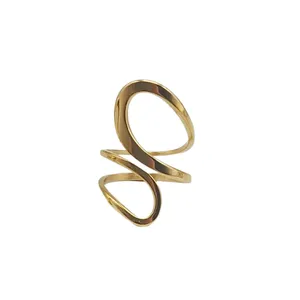 انگشتر زنانه مدل دفورمه tal 129