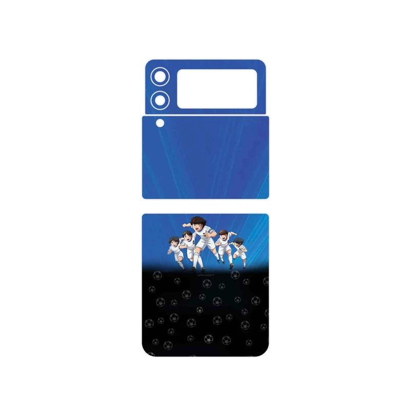 برچسب پوششی ماهوت مدل Ganbare Kikkazu مناسب برای گوشی موبایل سامسونگ Galaxy Z Flip3 5G