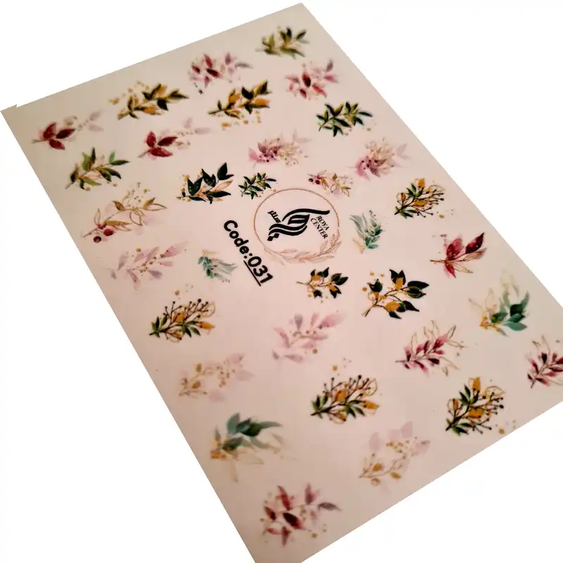 برچسب لنز ناخن مدل 031