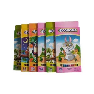 مداد رنگی 12 رنگ مدل 2500 بسته 6 عددی