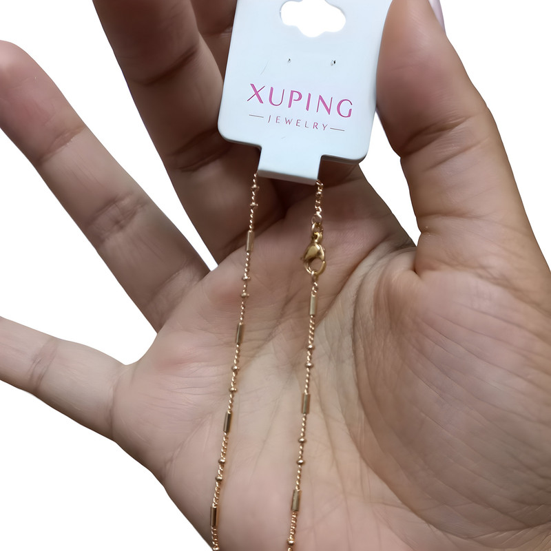 زنجیر زنانه ژوپینگ مدل مهره ای