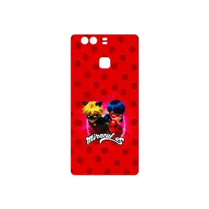 MAHOOT Ladybug and Cat Noir Cover Sticker for Huawei P9