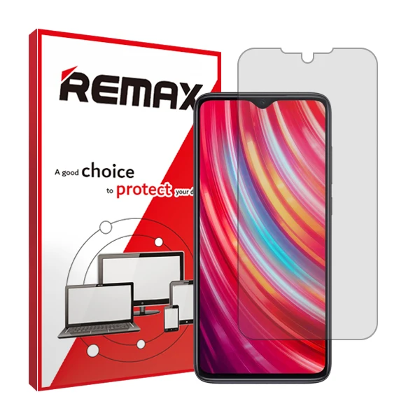محافظ صفحه نمایش شفاف ریمکس مدل HyGEL مناسب برای گوشی موبایل شیائومی Redmi Note 8 Pro