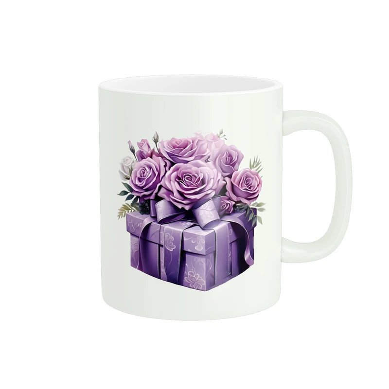 ماگ پاد آفرین طرح گل کد 964