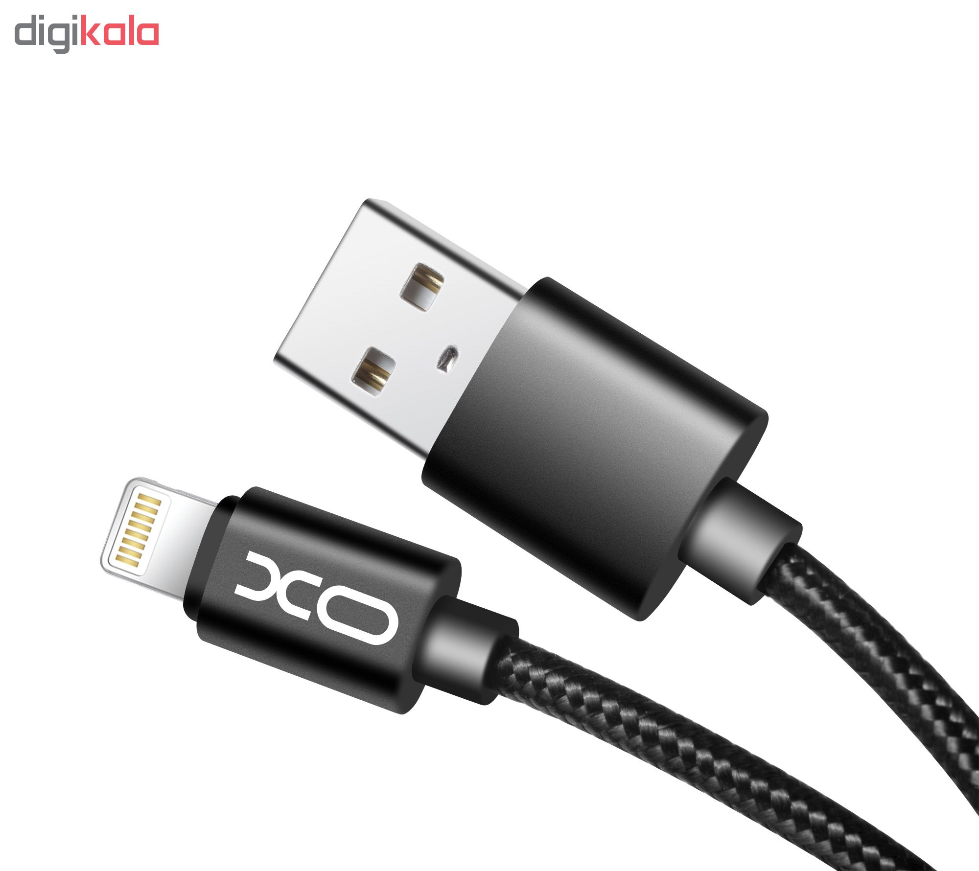 کابل تبدیل USB به لایتنینگ ایکس او مدل NB1 طول 1 متر