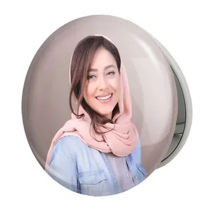 آینه جیبی خندالو طرح بهاره کیان افشار مدل تاشو کد 6258 