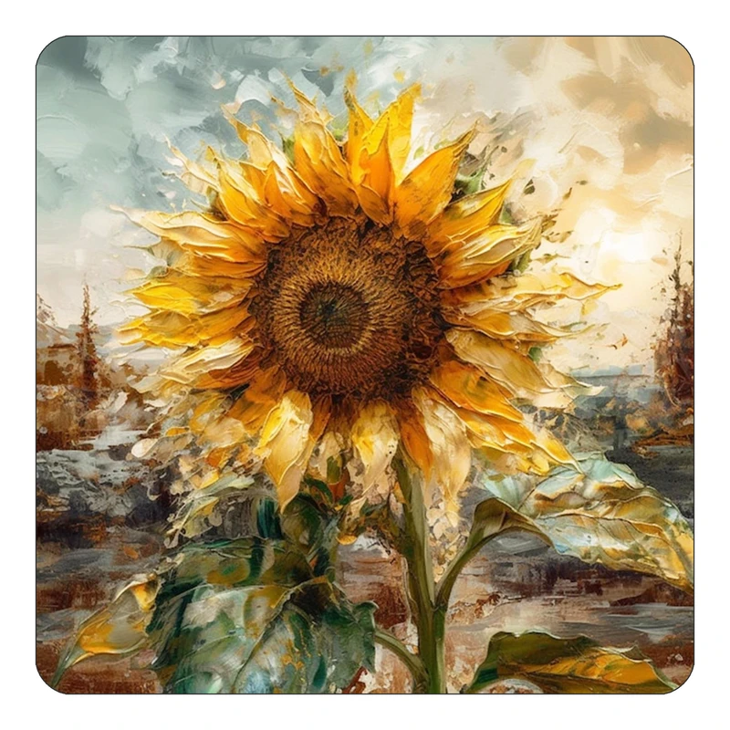 مگنت کاکتی طرح نقاشی رنگ روغن مدل mp72341