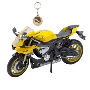 ماکت موتور ناب سل مدل یاماها فلزی YAMAHA YZF-R1 همراه با جاسوییچی 