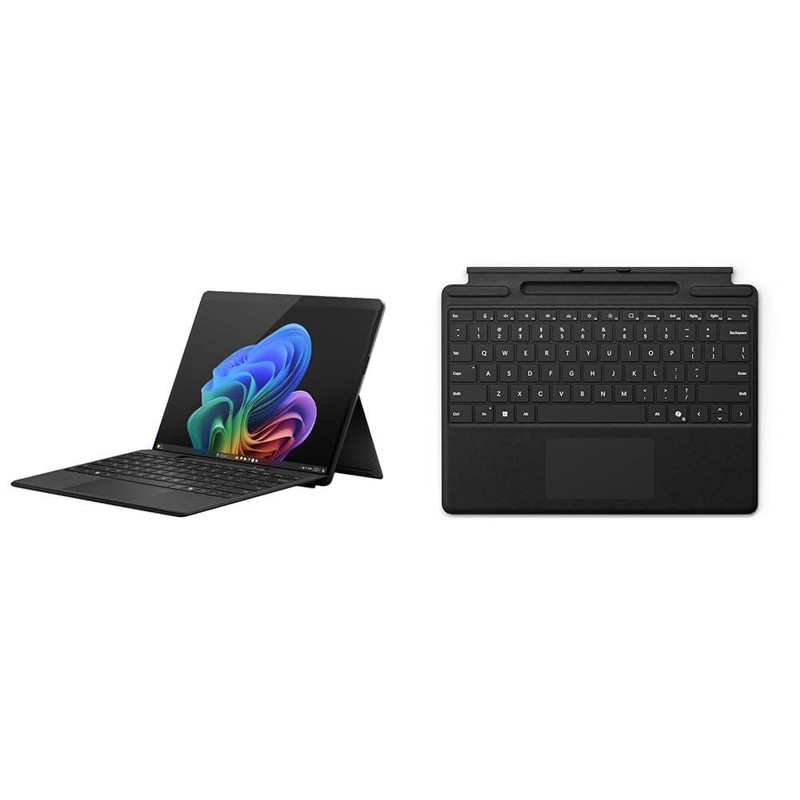کیبورد تبلت مایکروسافت مدل Surface Pro Copilot Keyboard with Pen Storage مناسب برای تبلت مایکروسافت سرفیس Pro 8/Pro 9/Pro 10/Pro 11