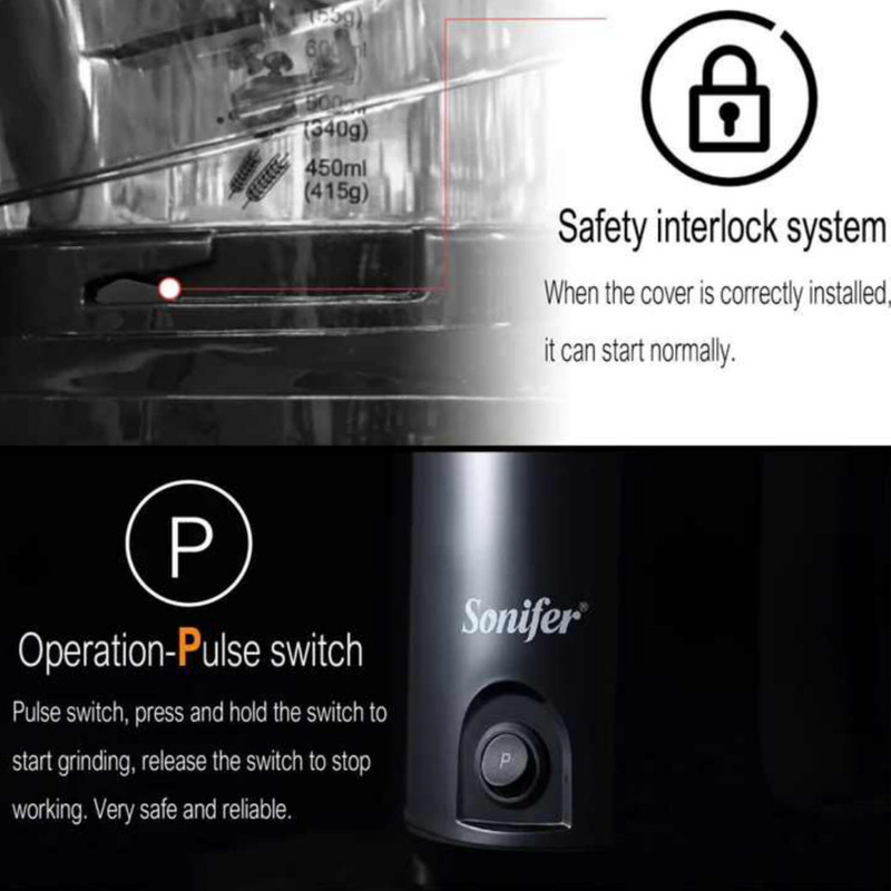 آسیاب قهوه سونیفر مدل SF-3543