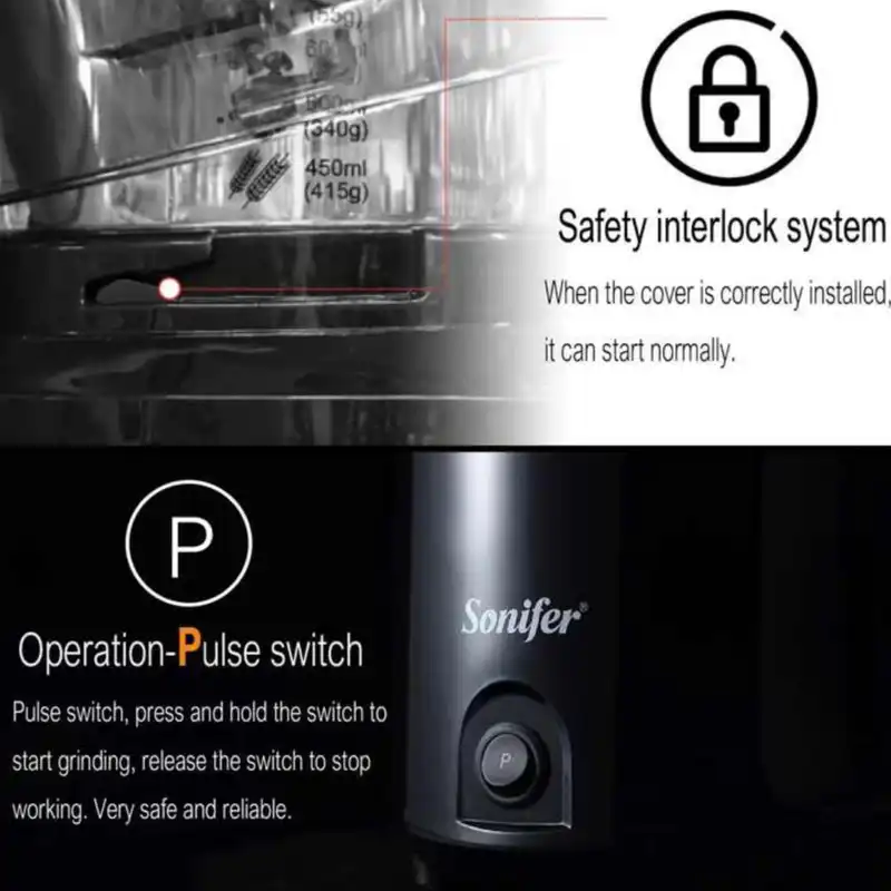 آسیاب قهوه سونیفر مدل SF-3543