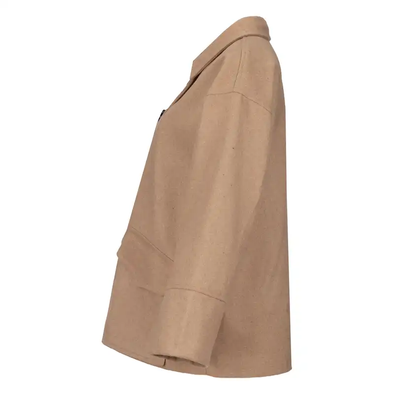 کت زنانه سرژه مدل 230141 رنگ کرم