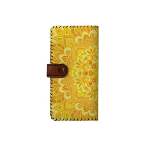 کیف پول چرمی ترمه طراحان ایده مدل بنددار کد ghl010