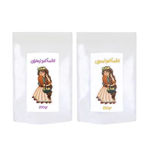 تخمه کدو لیمویی و زعفرانی بسته 2 عددی