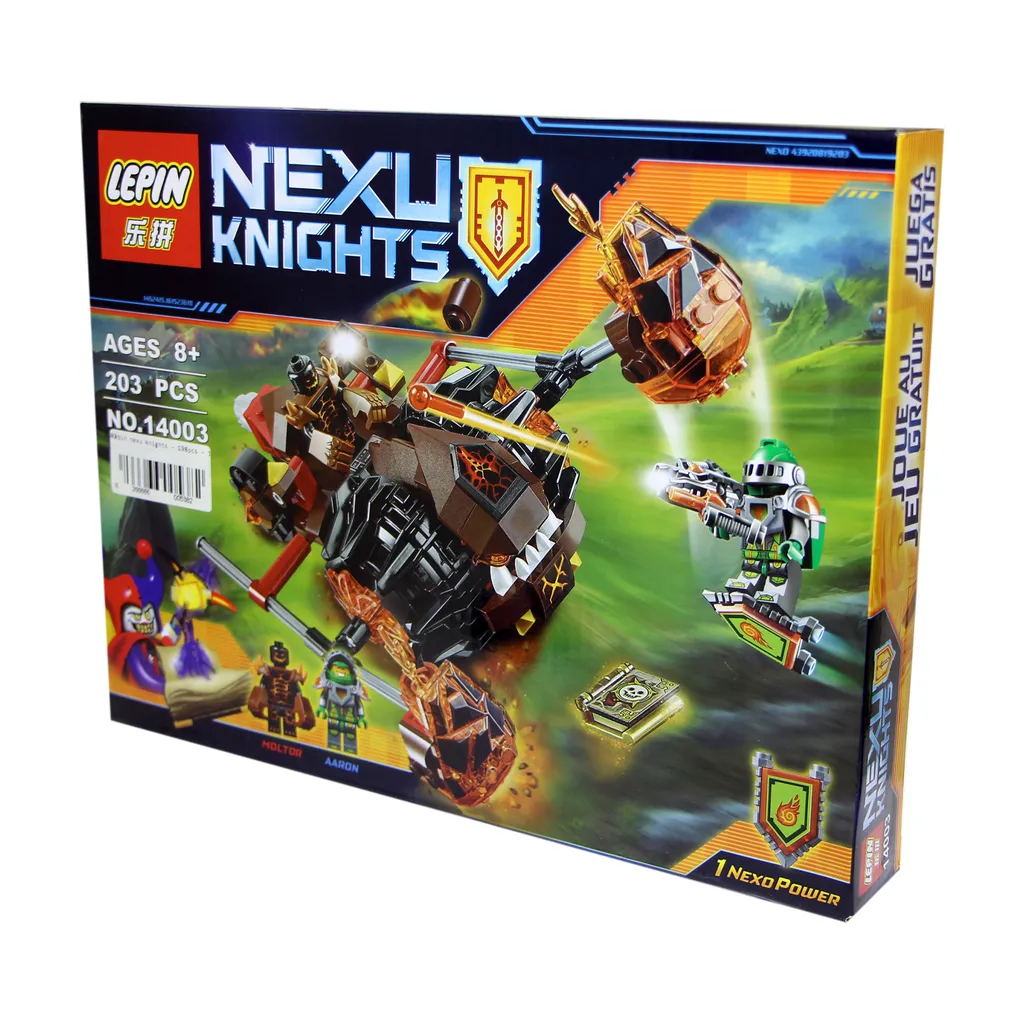ساختنی لپین مدل Nexu Knights 14003