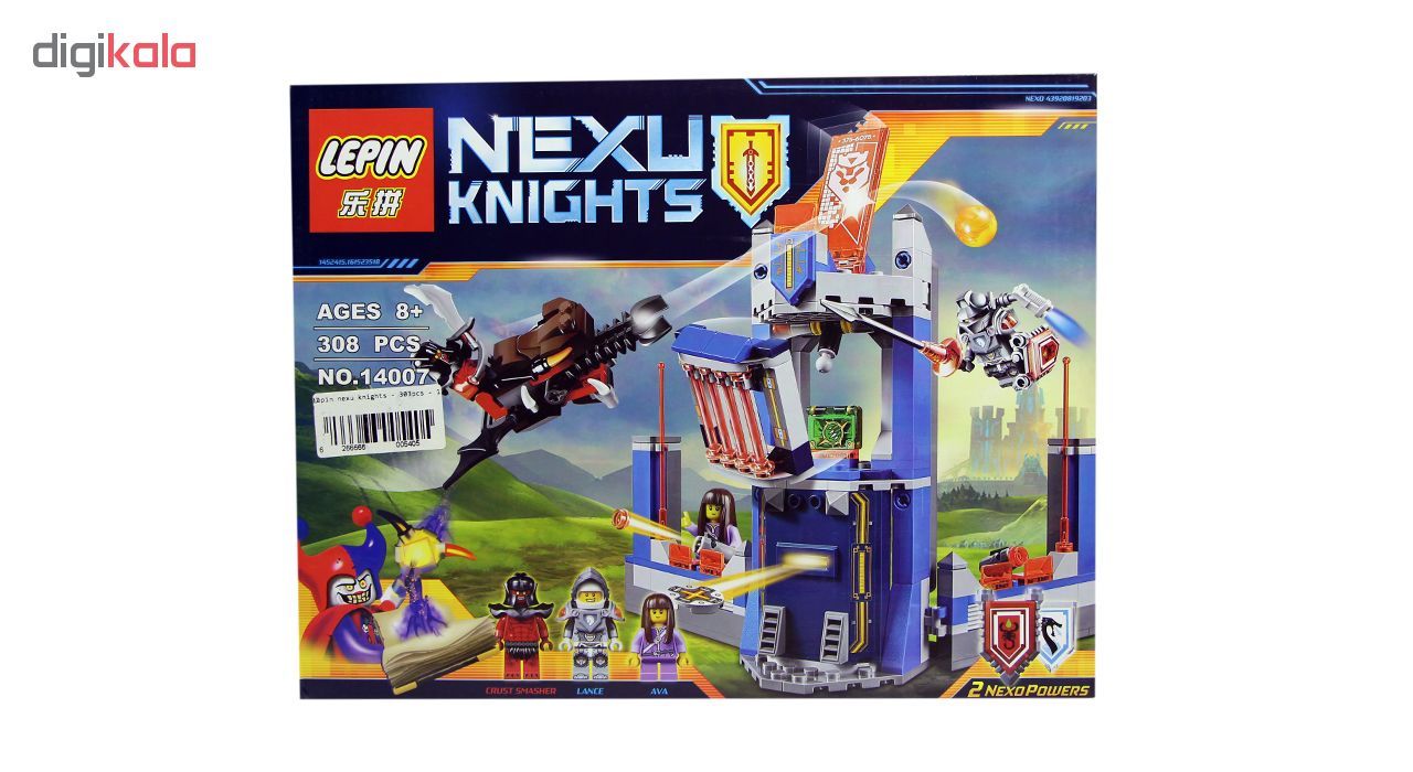 ساختنی لپین مدل Nexu Knights 14007