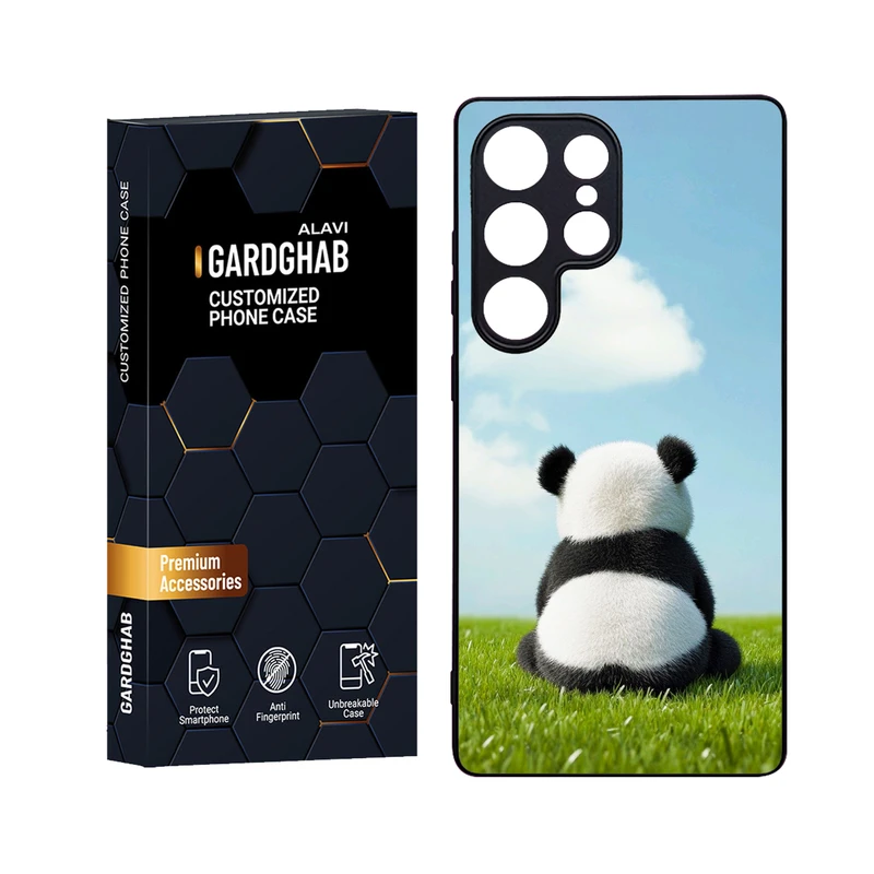 کاور گارد قاب علوی مدل Glass مناسب برای گوشی موبایل سامسونگ  Galaxy S25 Ultra