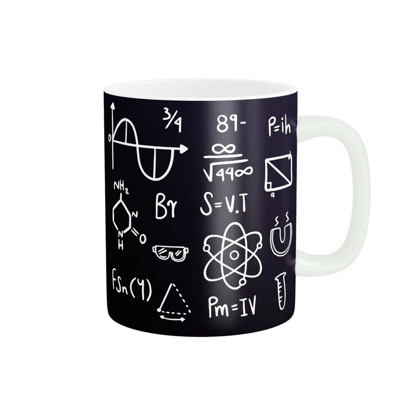 ماگ استلار طرح فرمول فیزیک و شیمی کد 1834